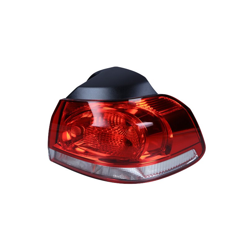 Lampa tył P (część zewnętrzna, W16W/WY21W, kolor szkła biały/czerwony) pasuje do: VW GOLF VI 10.08-11.13