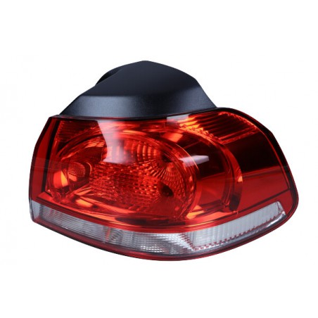 Lampa tył P (część zewnętrzna, W16W/WY21W, kolor szkła biały/czerwony) pasuje do: VW GOLF VI 10.08-11.13