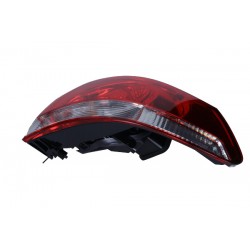Lampa tył P (część zewnętrzna, W16W/WY21W, kolor szkła biały/czerwony) pasuje do: VW GOLF VI 10.08-11.13