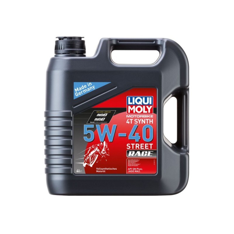 OLEJ LIQUI MOLY 5W40 4L 4T MOTORBIKE RACE SYNTH. / MOTOCYKLE