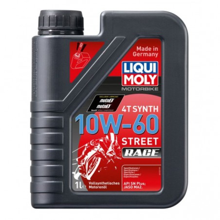 OLEJ LIQUI MOLY 10W60 4L 4T MOTORBIKE RACE SYNTH. / MOTOCYKLE