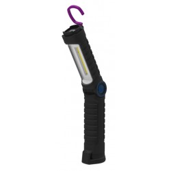 LAMPA WARSZTATOWA OBROTOWA MAGNETI 7935030020 3W COB LED 240 LUMENÓW Z PRZEDNIM ŚWITŁENIEM UV