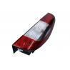 Lampa tył P (P21/5W/P21W, kolor szkła czerwony/przezroczysty, ze światłem przeciwmgielnym, światło cofania) pasuje do: MERCEDE