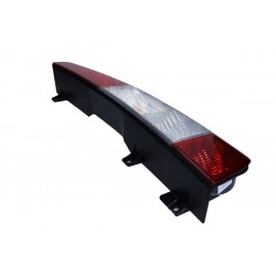 Lampa tył P (P21/5W/P21W, kolor szkła czerwony/przezroczysty, ze światłem przeciwmgielnym, światło cofania) pasuje do: MERCEDE