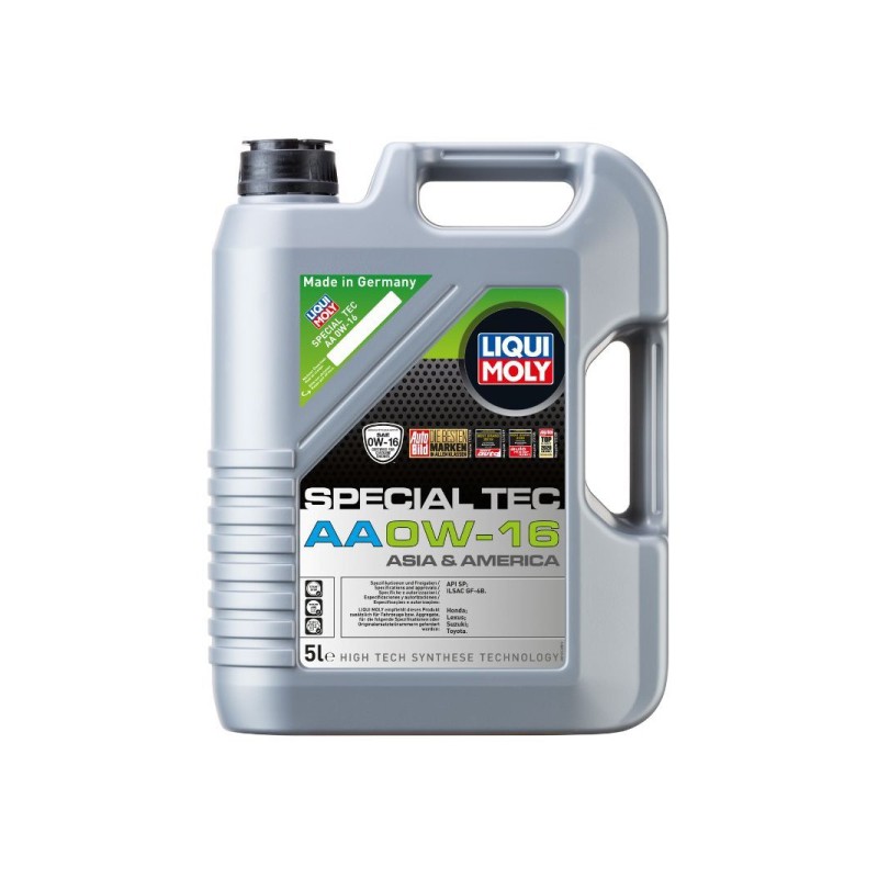 OLEJ LIQUI MOLY 0W16 5L SPECIAL TOP TEC AA / SP / GF-6B
