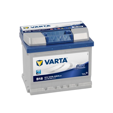 Akumulator VARTA 12V 44Ah/440A BLUE DYNAMIC (P+ 1) 207x175x175 B13 - stopka o wysokości 10,5 mm (rozruchowy)