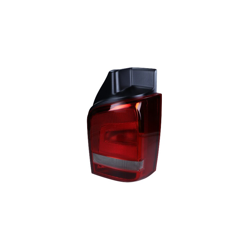 Lampa tył P (P21/5W/P21W/R10W, wersja z klapą tylną) pasuje do: VW MULTIVAN V, TRANSPORTER V