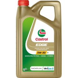 OLEJ CASTROL 5W30 5L EDGE C3 TITANIUM / SN/CF / 505.00 505.01 / 229.31 229.51 / DEX2 / RN 0700 0710 / OPEL OV 040 1547 - D30