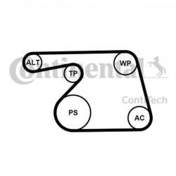 ZESTAW PASKA WIELOROWK. OPEL 1,3CDTI