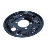 Osłona tarczy hamulcowej tył P śr. 74/243,5mm pasuje do: TOYOTA YARIS 1.0-1.4D 08.05-12.12