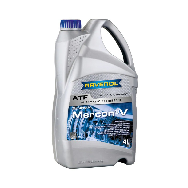 Olej ATF Mercon V (4L)   FORD 1565889  FORD 5014519  FORD 8000045  FORD ATF E-M5  FORD MERCON V  FORD WSS-M2C202-B  FORD XT-5-
