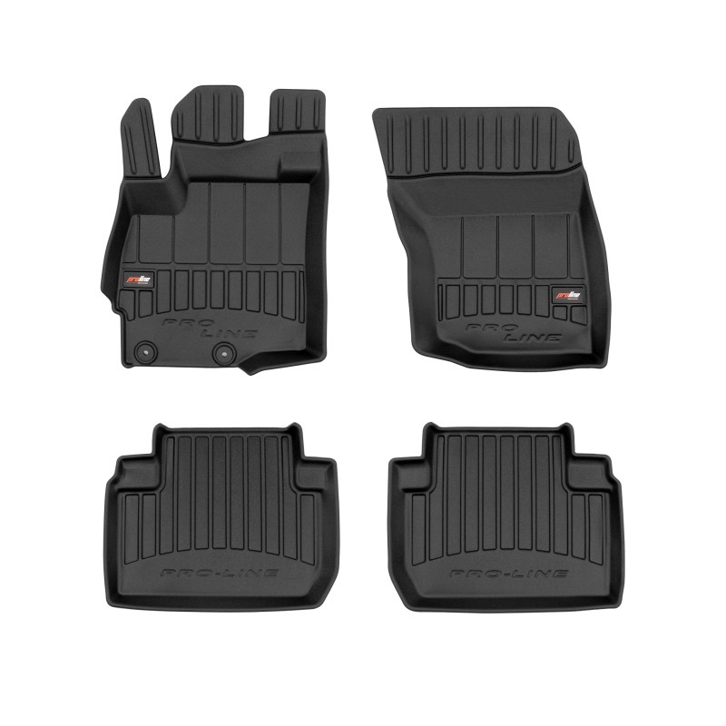 DYWANIKI GUMOWE KORYTKOWE F 3D MITSUBISHI OUTLANDER III 2012-