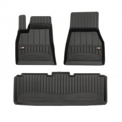 DYWANIKI GUMOWE KORYTKOWE F 3D TESLA S 2012-