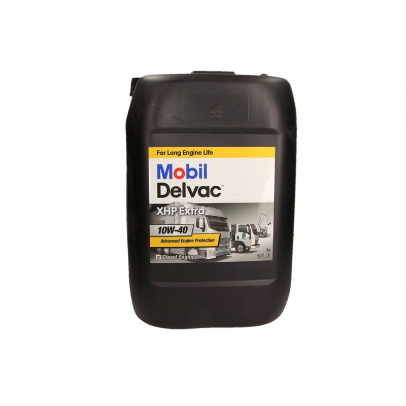 OLEJ MOBIL 10W40 20L DELVAC XHP EXTRA / 228.5 235.27 / VDS-3 / LDF-3 / MAN3277 / SAMOCHODY CIĘŻAROWE