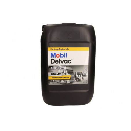 OLEJ MOBIL 10W40 20L DELVAC XHP EXTRA / 228.5 235.27 / VDS-3 / LDF-3 / MAN3277 / SAMOCHODY CIĘŻAROWE