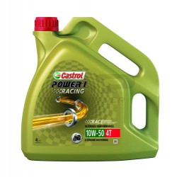 Olej do silników 4T 4T CASTROL Power 1 Racing SAE 10W50 4l SN JASO MA-2 Syntetyczny