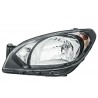 Reflektor L (halogen, H4/PY21W/W21, elektryczny, z silnikiem, kolor wkładu: czarny) pasuje do: SKODA CITIGO, E-CITIGO