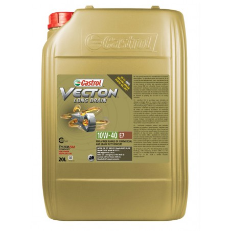 OLEJ CASTROL 5W30 20L VECTON FUEL SAVER E7 / 228.5 / M 3277 / VDS-3 / RLD-2 / SAMOCHODY CIĘŻAROWE