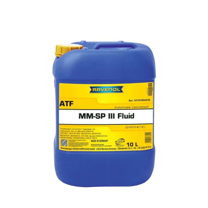 Olej ATF MM SP (10L) (do skrzyni biegów)  HYUNDAI 0023219012  HYUNDAI 0450000A00  HYUNDAI 450000100  HYUNDAI 450000400