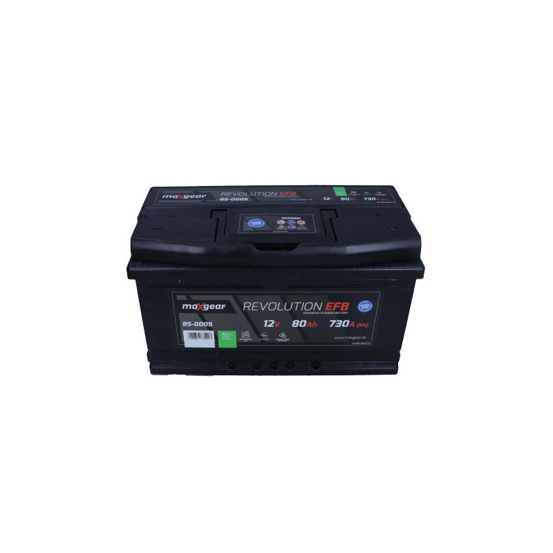 AKUMULATOR 12V 80AH/730A L- 315X175X175 EFB DO POJAZDÓW Z START/STOP
