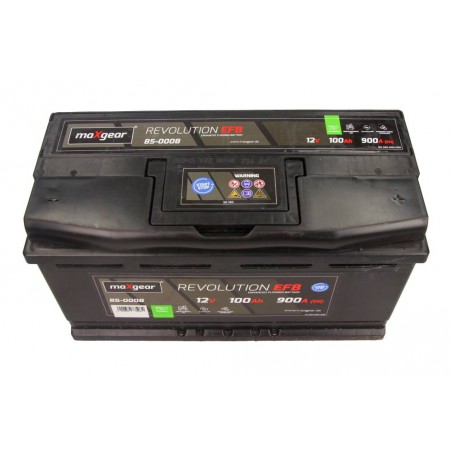 AKUMULATOR 12V 100AH/900A L- 353X175X190 EFB DO POJAZDÓW Z START/STOP