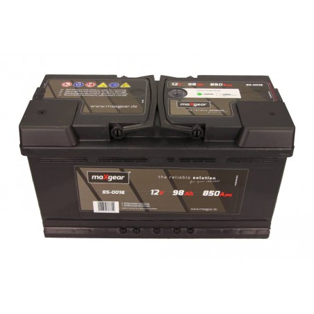 AKUMULATOR 12V 98AH/850A L- 353X175X190 Z OCZKIEM KONTROLNYM