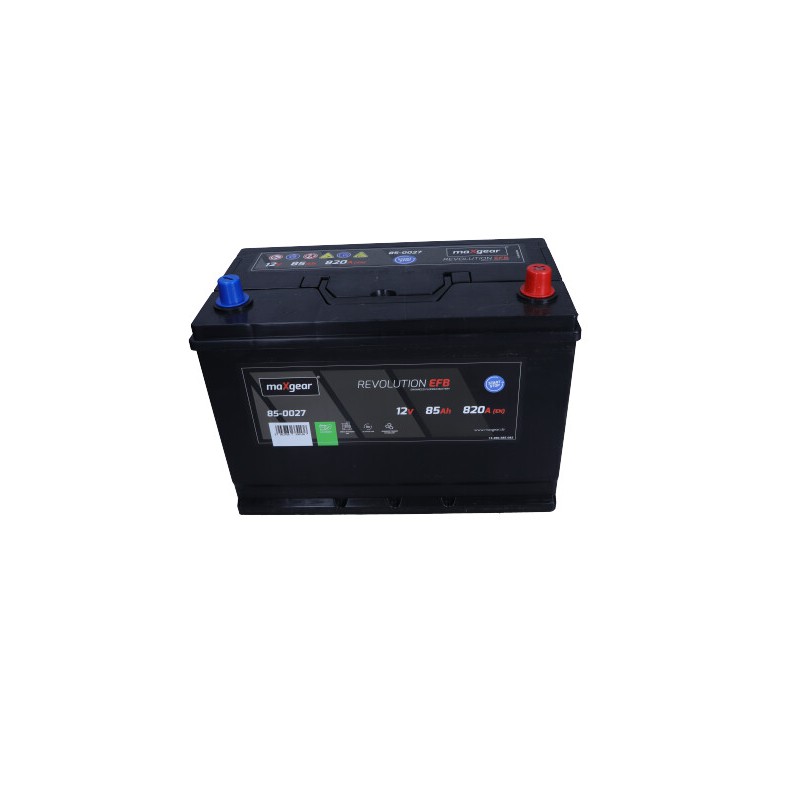 AKUMULATOR 12V 85AH/820A L-  306X173X225 EFB JAPAN