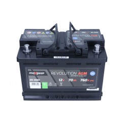 AKUMULATOR 12V 70AH/760A L-  278X175X190 AGM