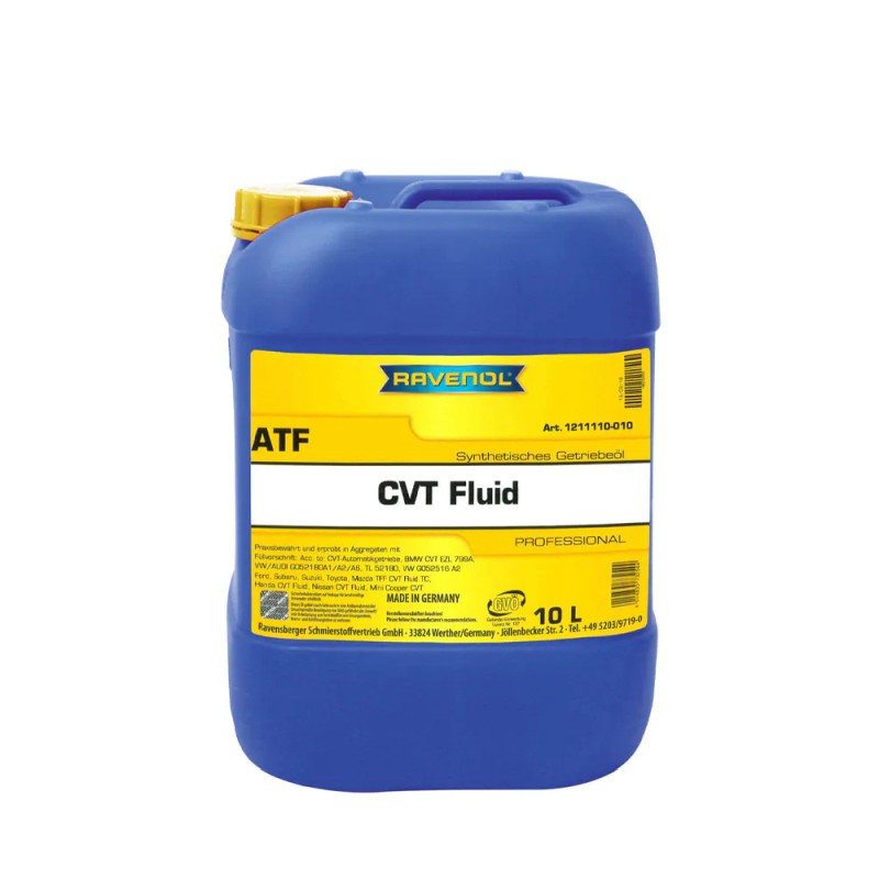 Olej ATF CVT (10L)   BMW CVT EZL 799A  FORD WSS-M2C928-A  FORD WSS-M2C933-A  HONDA 082009006  HONDA 826099904  HONDA 826099907