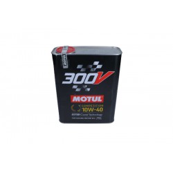 Olej silnikowy MOTUL 300V COMP SAE 10W40   2 l   do doładowanych lub wolnossących 4-suwowych silników benzynowych i wysokopręż