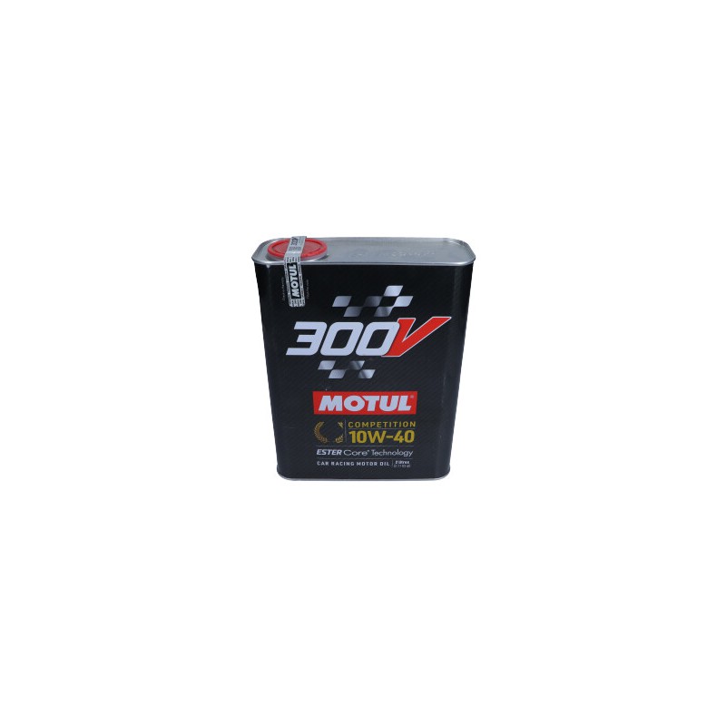 Olej silnikowy MOTUL 300V COMP SAE 10W40   2 l   do doładowanych lub wolnossących 4-suwowych silników benzynowych i wysokopręż