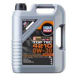 OLEJ LIQUI MOLY 0W30 5L TOP TEC 4210 / C3 / 504.00 507.00 / PORSCHE C30