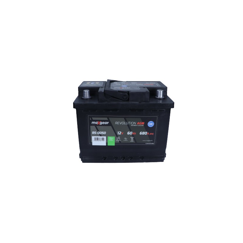 AKUMULATOR 12V 60AH/680A L-  242X175X190 AGM