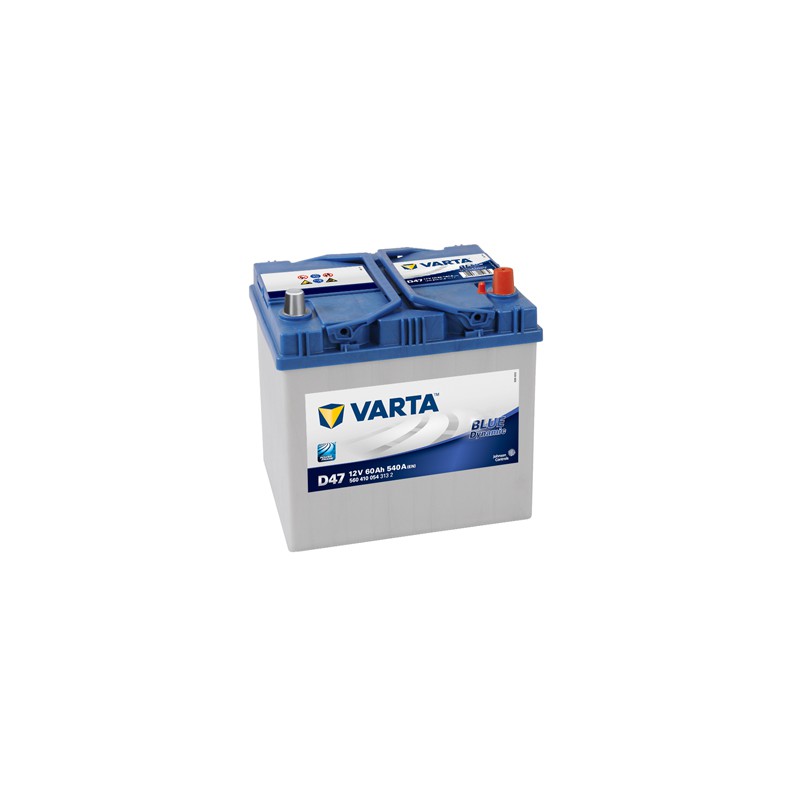 Akumulator VARTA 12V 60Ah/540A BLUE DYNAMIC (P+ 1) 232x173x225 B00 - brak stopki mocującej (rozruchowy)