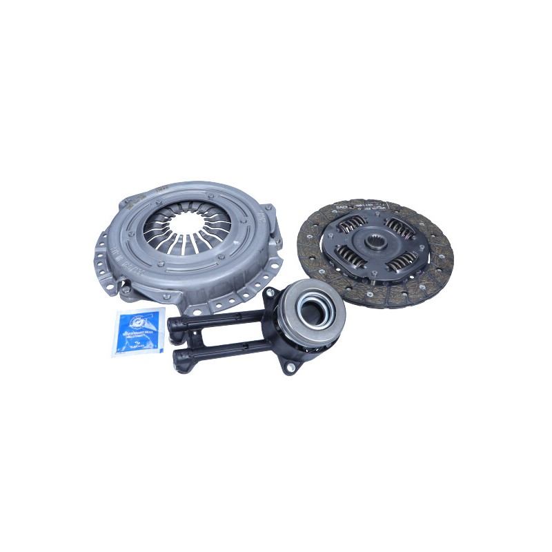 Zestaw sprzęgła z łożyskiem hydraulicznym (190mm) pasuje do: FORD FIESTA V, FUSION  MAZDA 2 1.25/1.3/1.4 11.01-12.12