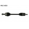 Półoś napędowa przód L 666,5mm pasuje do: HONDA CR-V III 2.0 10.06-06.12