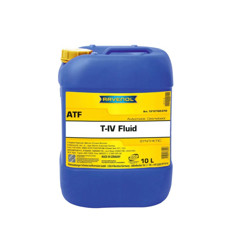 Olej ATF T-IV (10L)   BMW 83220402413  BMW 83227542290  FORD 1327936  FORD WSS-M2C924-A  FORD XT-8-QAW  LAND ROVER LR002748  O