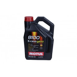 OLEJ MOTUL 5W40 4L 8100 X-CESS GEN2 / 502.00 505.00 / 229.5 226.5 / A40 / B71 2296 / RN0710/700 / LL01 / 9.55535 / LL B-025
