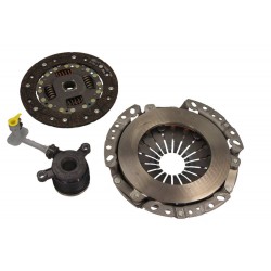 Zestaw sprzęgła z łożyskiem hydraulicznym pasuje do: DACIA DOKKER  RENAULT CLIO III, FLUENCE, GRAND SCENIC II, KANGOO BE BOP, 