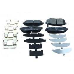 Klocek hamulcowy kpl. tył pasuje do: SUBARU FORESTER, LEGACY V, OUTBACK, TRIBECA 2.0-3.6 01.05-