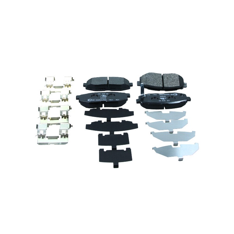 Klocek hamulcowy kpl. tył pasuje do: SUBARU FORESTER, LEGACY V, OUTBACK, TRIBECA 2.0-3.6 01.05-