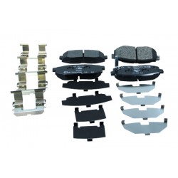 Klocek hamulcowy kpl. tył pasuje do: SUBARU FORESTER, LEGACY V, OUTBACK, TRIBECA 2.0-3.6 01.05-