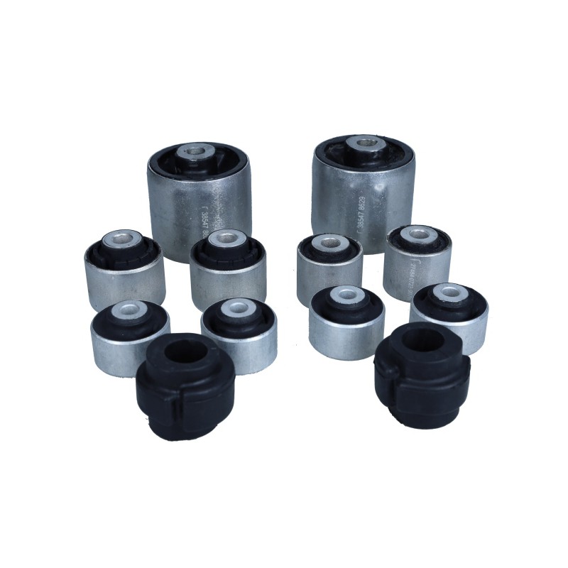 ZESTAW NAPR. ZAWIESZENIA AUDI P. A4 (11/07-), A5 (8F, 8T) (06/07-), A6 (11/10-05/13) Q5 12- TULEJE 10 SZTUK+GUMY STABILIZATORA