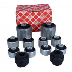 ZESTAW NAPR. ZAWIESZENIA AUDI P. A4 (11/07-), A5 (8F, 8T) (06/07-), A6 (11/10-05/13) Q5 12- TULEJE 10 SZTUK+GUMY STABILIZATORA