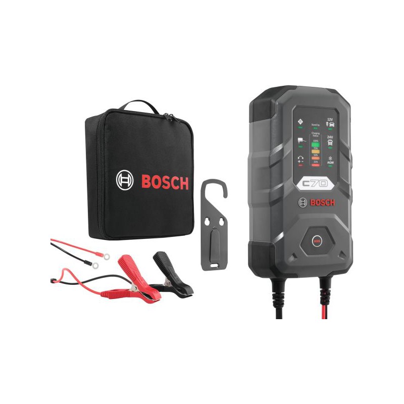 ŁADOWARKA C70 BOSCH 12V 24V 10A