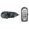 Reflektor L (halogen, H7/H7/PY21W/W5W, elektryczny, z silnikiem, kolor wkładu: czarny/srebrny, kolor kierunkowskazu: biały) pa