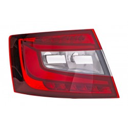 Lampa tył L (LED/P21W, ze światłem przeciwmgielnym, światło cofania) pasuje do: SKODA OCTAVIA III 06.16-11.19