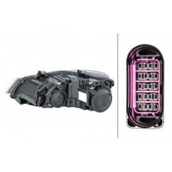 Reflektor P (halogen, H7/H7/PY21W/W5W, elektryczny, z silnikiem) pasuje do: VW POLO V 6C 05.14-09.17