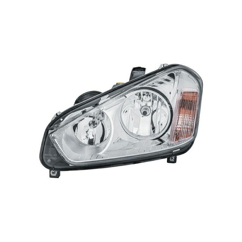 Reflektor L (halogen, H1/H7/PY21W/W5W, elektryczny, z silnikiem, kolor wkładu: chromowany) pasuje do: FORD C-MAX 03.07-12.10