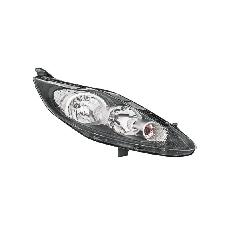 Reflektor P (halogen, H1/H7/PY21W/W5W, elektryczny, z silnikiem, kolor wkładu: czarny) pasuje do: FORD FIESTA VI 06.08-01.13